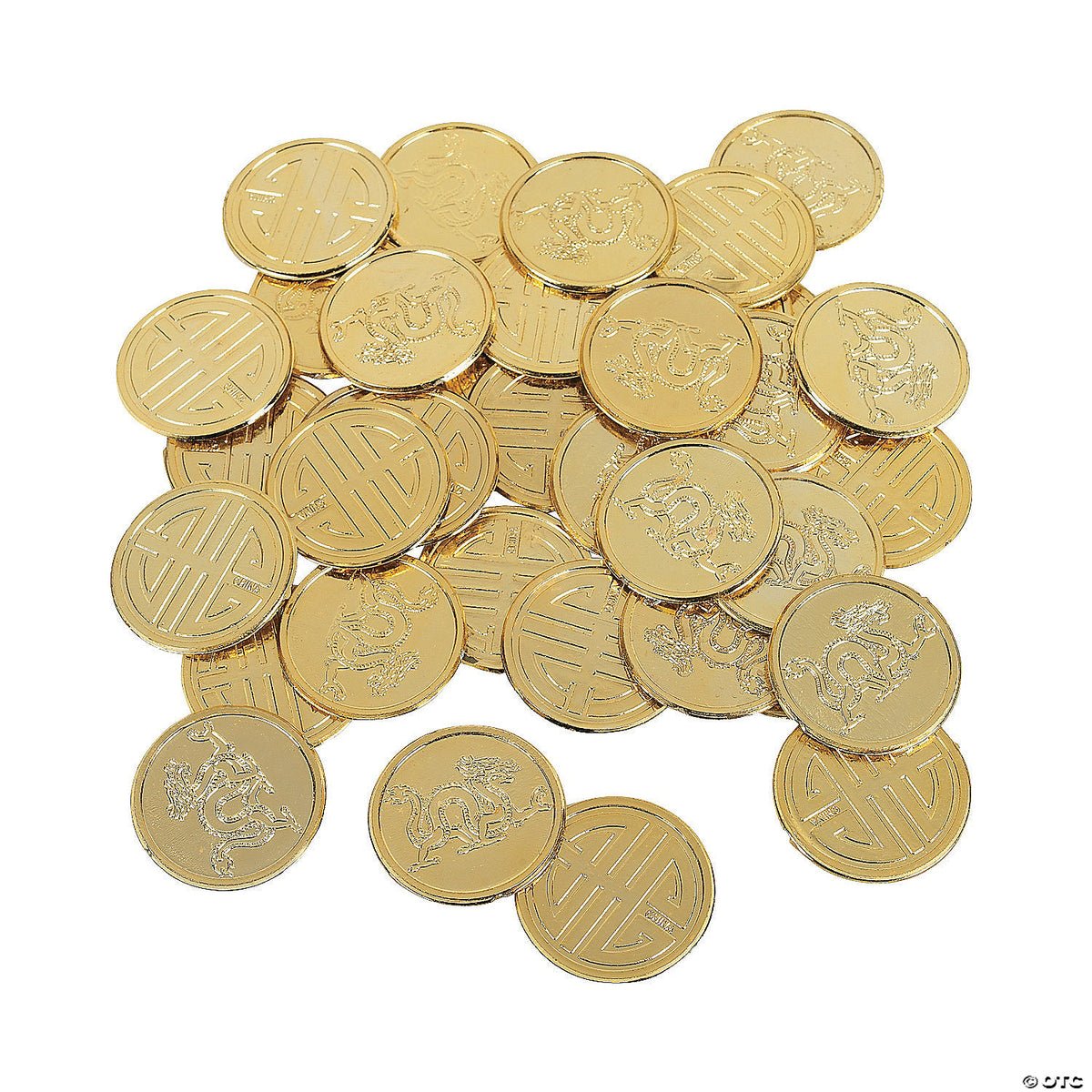 Chinese New Year Goldtone Coins