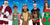 christmas costumes and wearables santa claus, elf, reindeer sweaters