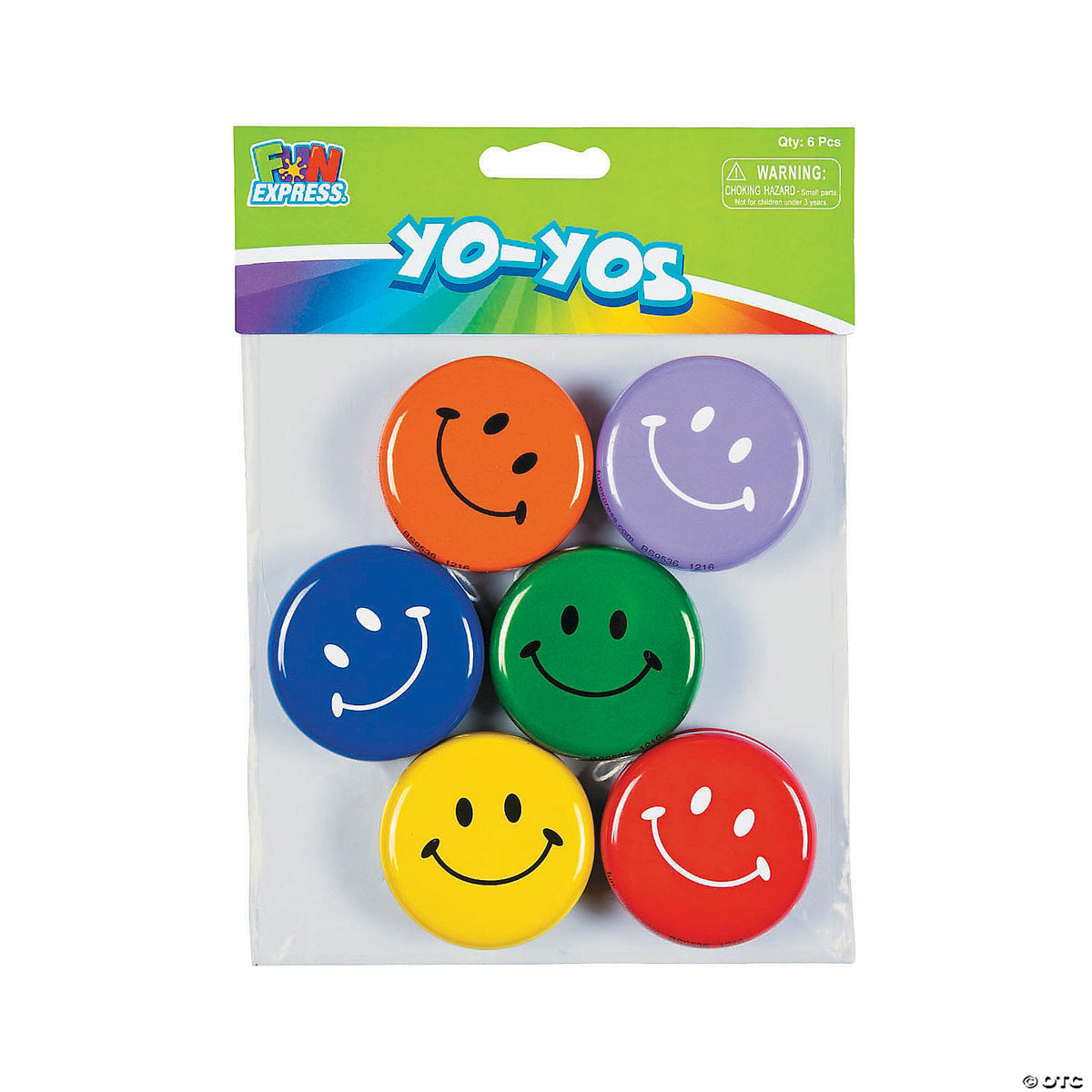 Colorful Smile Face YoYos