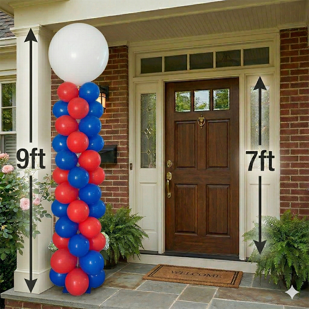Balloon Column with 36" Topper