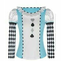 COSTUMES USA COSTUMES: ACCESSORIES ALICE IN WONDERLAND LONGSLEEVE