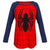 COSTUMES USA COSTUMES: ACCESSORIES S/M Girls Spider-Girl Long-Sleeve Shirt