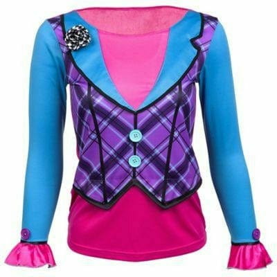 COSTUMES USA COSTUMES: ACCESSORIES Storybook Dark Hatter Child&#39;s Long Sleeve Top