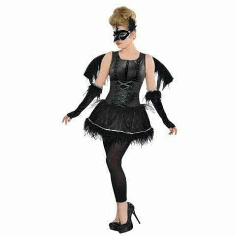 COSTUMES USA COSTUMES Junior Small (3-5) Girls Midnight Raven Junior Costume