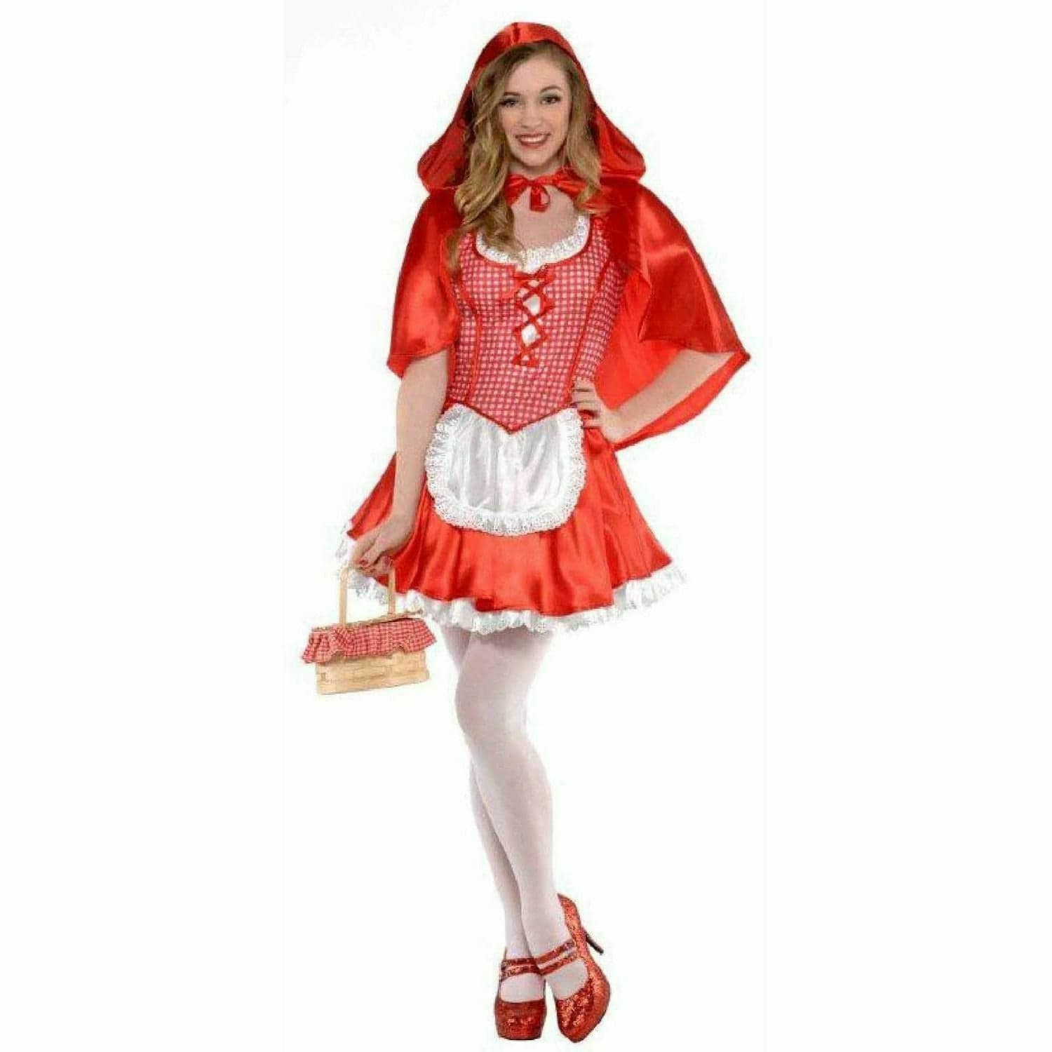 COSTUMES USA COSTUMES Medium Girls Miss Red Riding Hood Teen Costume