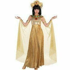 COSTUMES USA COSTUMES Medium Womens Golden Cleopatra