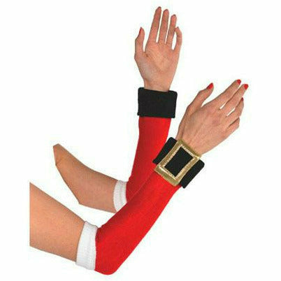 COSTUMES USA HOLIDAY: CHRISTMAS Christmas Santa Adult Arm Warmers