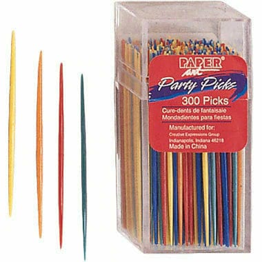 Creative Converting Assorted Colors - Plastic Party Picks