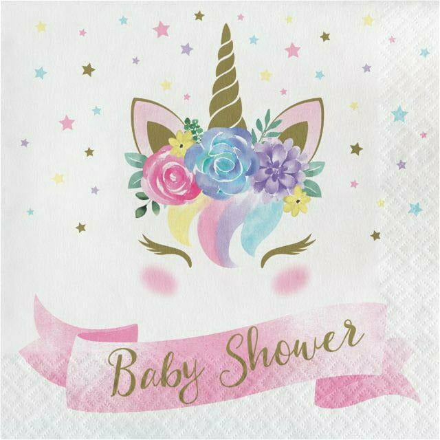 Creative Converting BABY SHOWER LN Unicorn Baby Shower