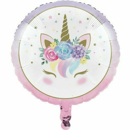 Creative Converting BALLOONS 226 17&quot; Unicorn Baby Foil