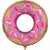 Creative Converting BALLOONS 448 30" Donut Time Jumbo Foil