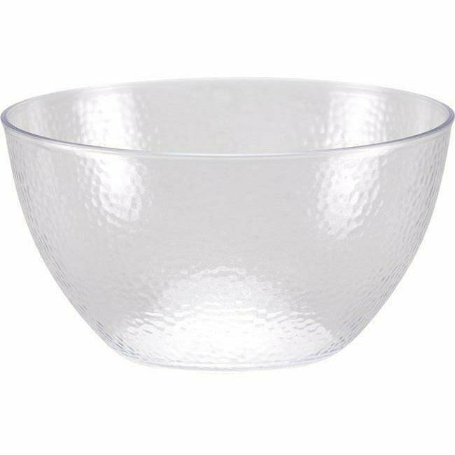 Creative Converting BASIC 60 Oz Clear Pebble Plastic Bowl