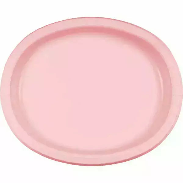 Creative Converting BASIC Classic Pink Oval Platter