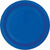 Creative Converting BASIC Cobalt Blue Paper Dessert Plates