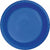 Creative Converting BASIC Cobalt Blue Plastic Dessert Plates