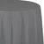 Creative Converting BASIC Glamour Gray Table Cover