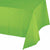Creative Converting BASIC Lime Green Plastic Lined Rectangular Tablecover