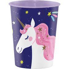 Creative Converting BASIC Unicorn Galaxy Favor Cup