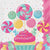 Creative Converting BIRTHDAY Candy Bouquet Paper Lunch Napkins