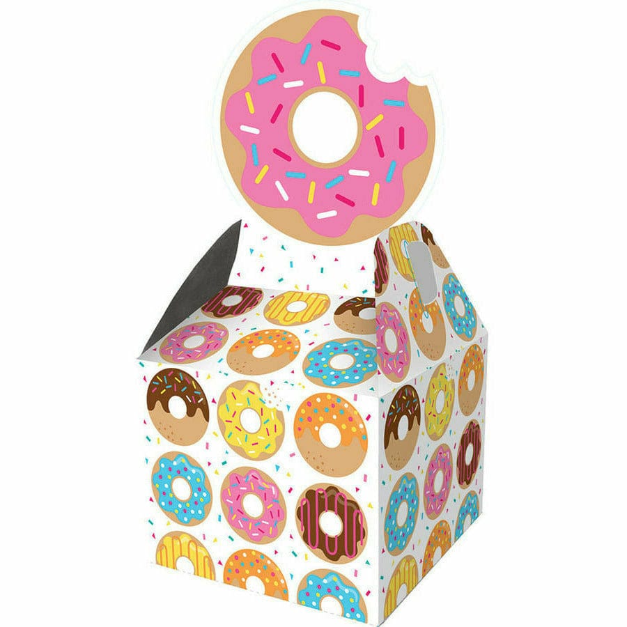 Creative Converting BIRTHDAY Donut Time Favor Boxes