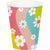 Creative Converting BIRTHDAY FLOWER POWER HOT/COLD CUPS