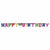 Creative Converting BIRTHDAY Happy Birthday Jointed Large Banner