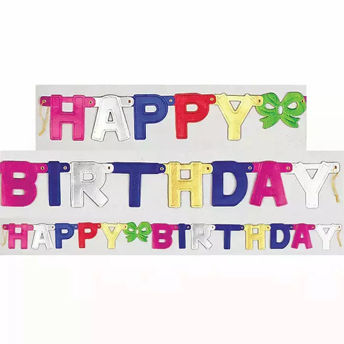 Creative Converting BIRTHDAY Happy Birthday Party Banner