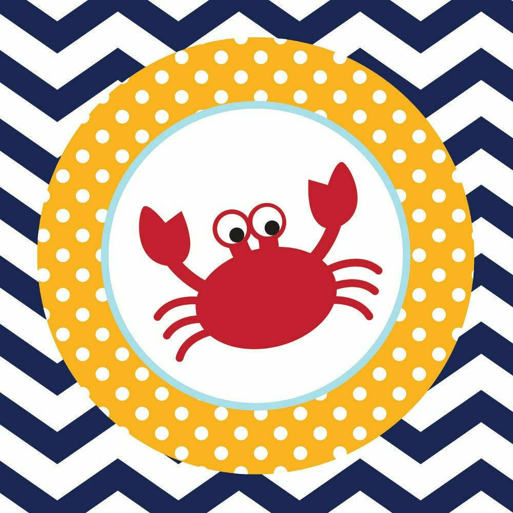 Creative Converting BIRTHDAY: JUVENILE Ahoy Matey Beverage Napkins 18ct