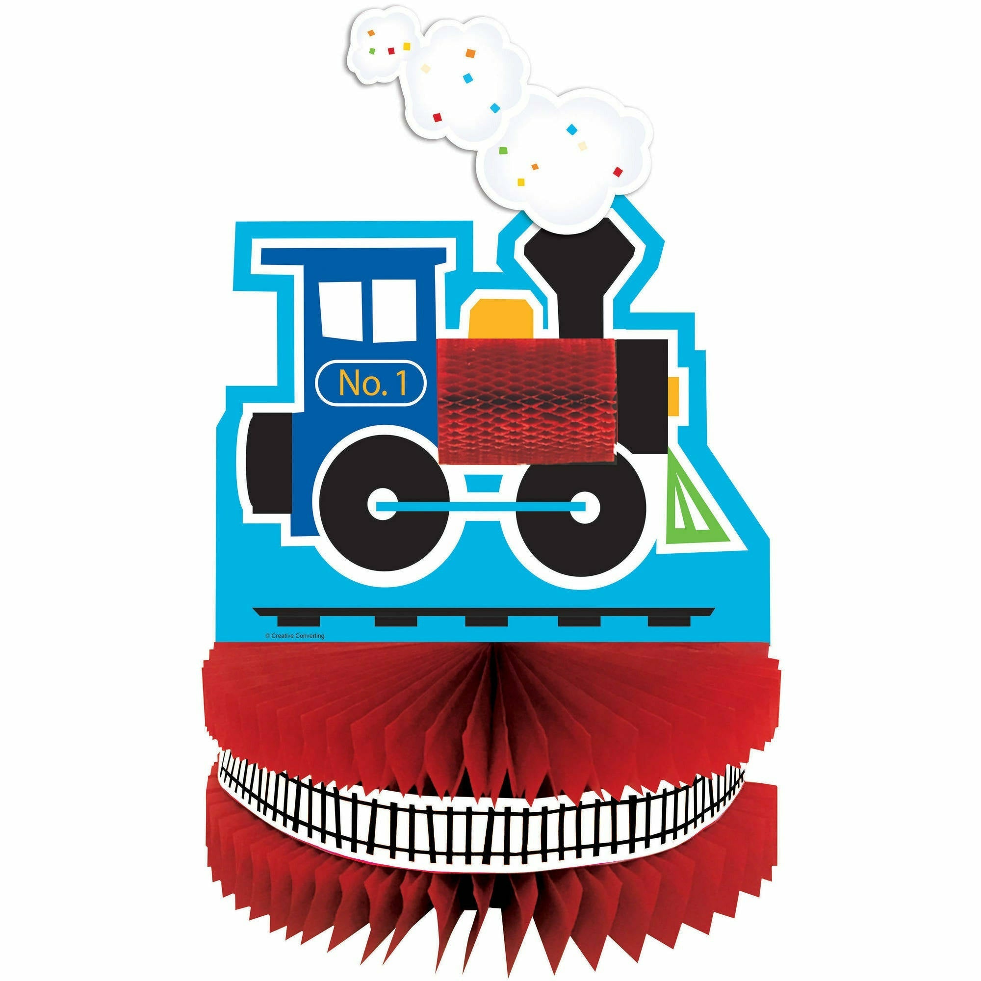 Creative Converting BIRTHDAY: JUVENILE All Aboard Train Centerpiece