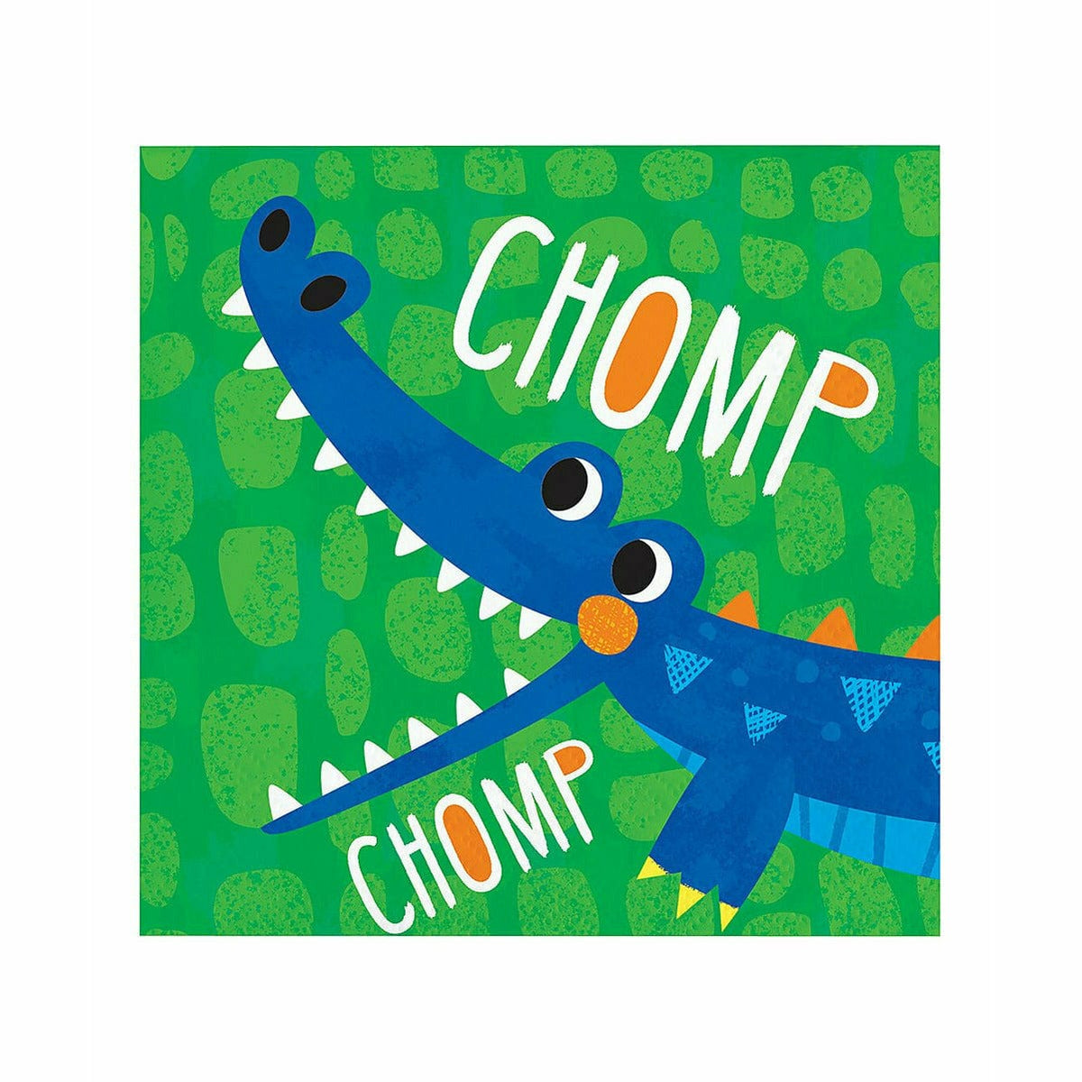 Creative Converting BIRTHDAY: JUVENILE Alligator Birthday Party &#39;Chomp Chomp&#39; Beverage Napkin