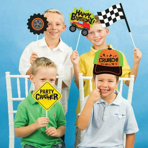 Creative Converting BIRTHDAY: JUVENILE Monster Truck Rally Photo Booth Props