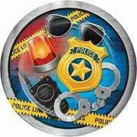 Creative Converting BIRTHDAY: JUVENILE Police Party 9" Paper Plates