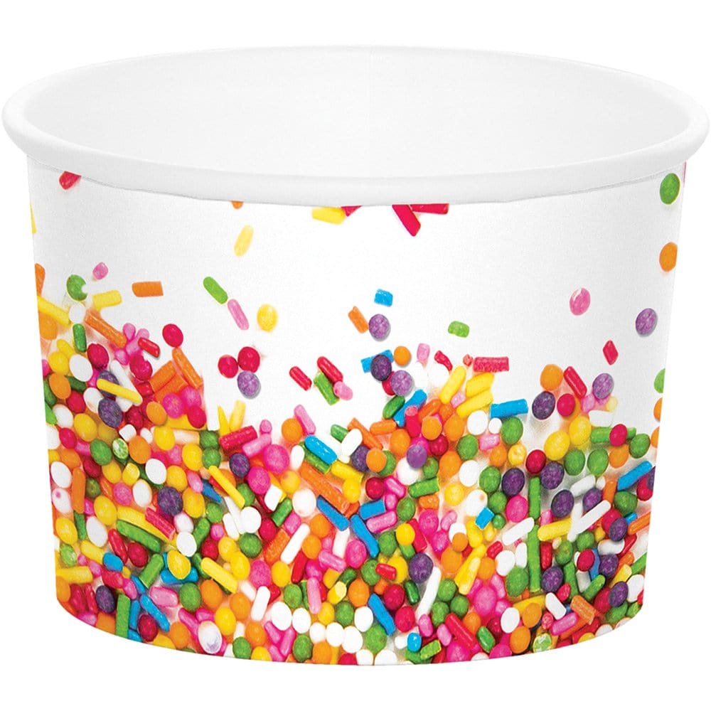 Creative Converting BIRTHDAY Sprinkles treat cups