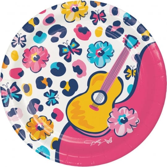 Creative Converting BIRTHDAY The Dolly Parton Collection - There&#39;ll Always Be Music Lunch Plates