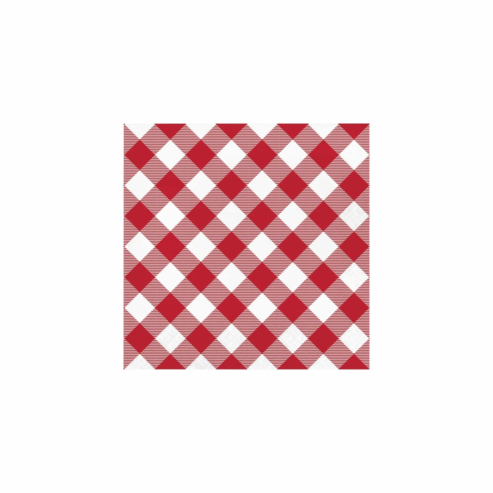 Creative Converting BOUTIQUE NAPKINS Classic gingham 6.5" napkins