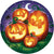 Creative Converting HOLIDAY: HALLOWEEN Smiling Pumpkins Lunch Plates