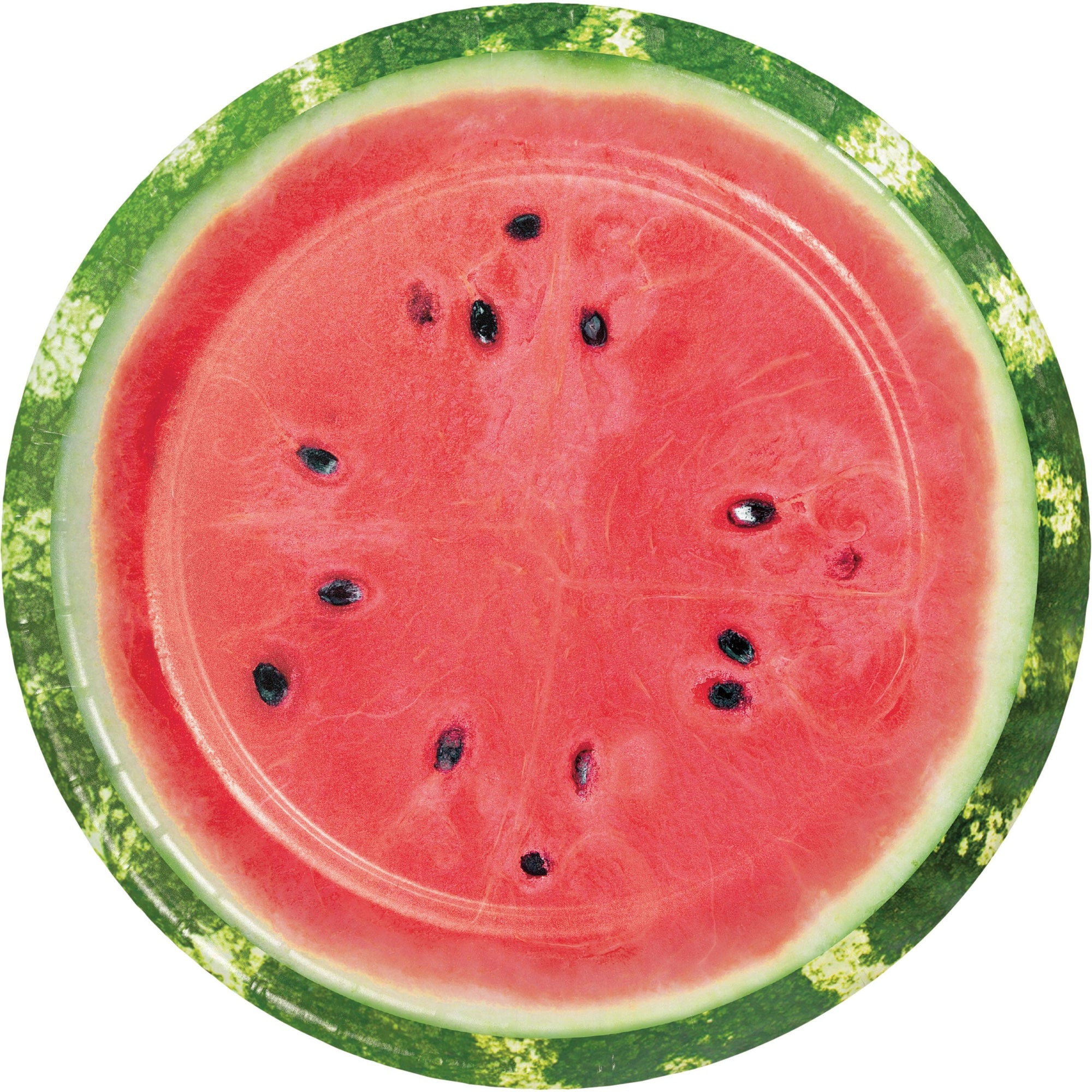 Creative Converting LUAU Farm Fresh Watermelon Dessert Plates