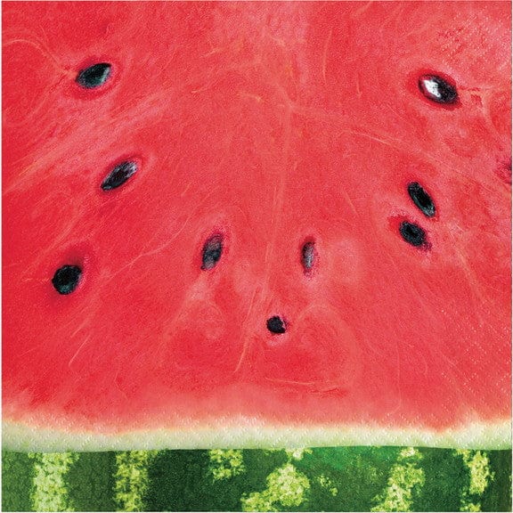 Creative Converting LUAU Farm Fresh Watermelon Lunch Napkins