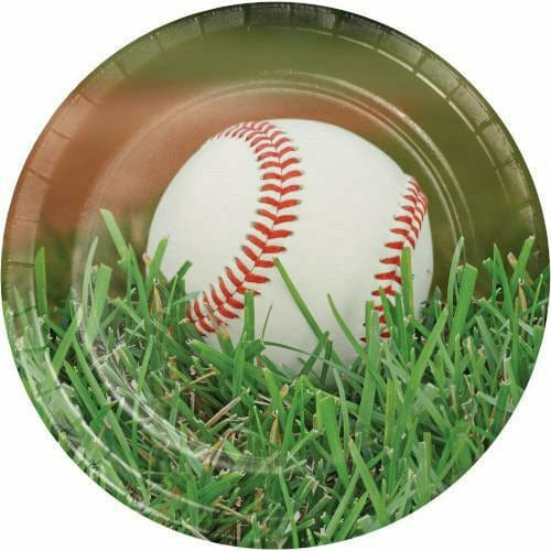Creative Converting THEME: SPORTS Sports Fanatic Baseball Dinner Plates 8ct