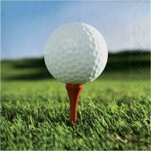 Creative Converting THEME: SPORTS Sports Fanatic Golf Lunch Napkins 16ct