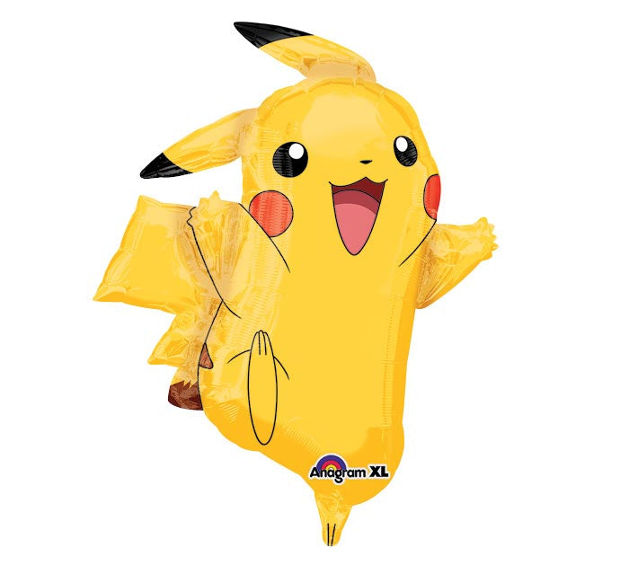 31&quot; Pikachu Pokemon Supershape Foil Balloon