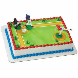 Deco Pac CAKE Batter Up Baseball Cake Topper Set