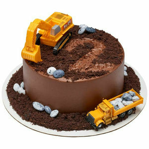 Deco Pac CAKE Construction Dig Cake Topper Set