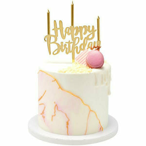 Deco Pac CAKE Happy Birthday Individual and Assorted Cake Topper