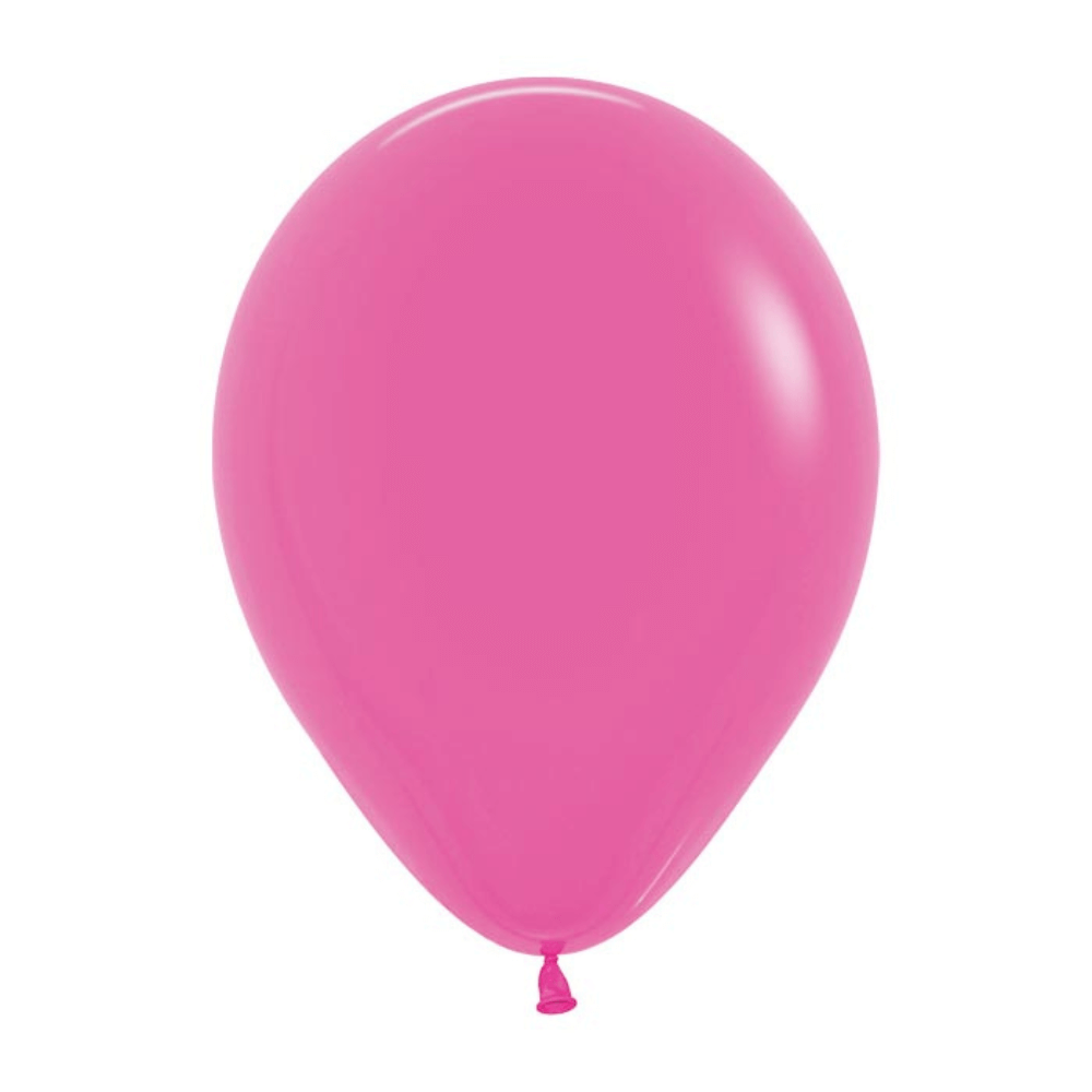 Sempertex 5" Deluxe Fuchsia Balloon Bag - 100 Count 