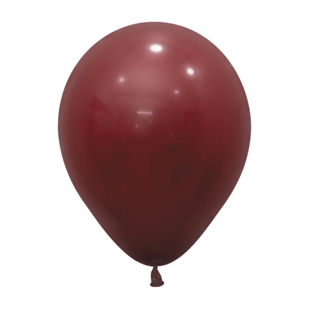Sempertex 5" Deluxe Merlot Balloon Bag - 100 Count