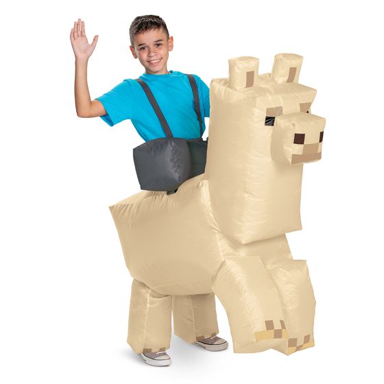 Disguise COSTUMES: ACCESSORIES Minecraft Llama Ride-On Inflatable Costume (Child)