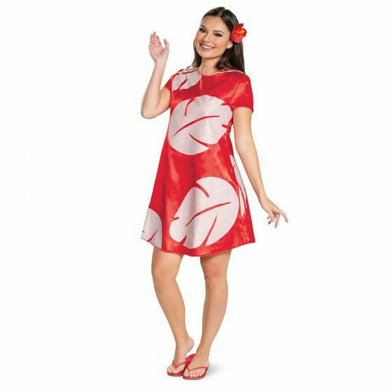 Disguise COSTUMES Adult M (8-10) Womens Lilo Deluxe Adult Costume - Lilo and Stitch