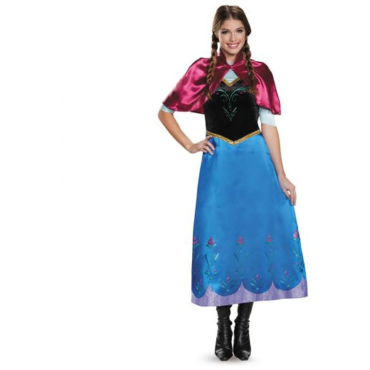 Disguise COSTUMES Anna Traveling Deluxe Adult