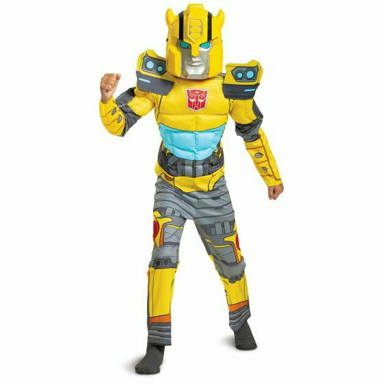 Disguise COSTUMES Boys L (10-12) Boys Bumblebee Eg Muscle Costume